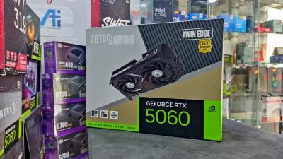 Carte graphique NVIDIA GeForce RTX 5060 8gb zotac gaming