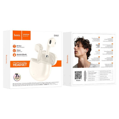 ecouteurs-et-casques-airpods-hoco-ew61-bluetooth-draria-alger-algerie