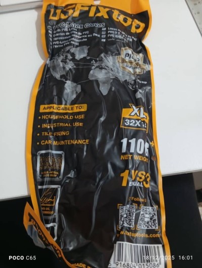 GANT FIXTOP Professionnel 60008 Mécanicien ou autre