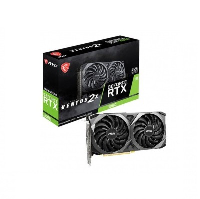 CARTE GRAPHIQUE MSI RTX 3060 VENTUS 2X 12GB OC BLACK