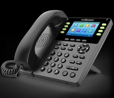 TELEPHONE IP PHONE FLYINGVOICE FIP14G écran couleur 3.5", WiFi 8 Lignes SIP PoE (IPBX VOIP)