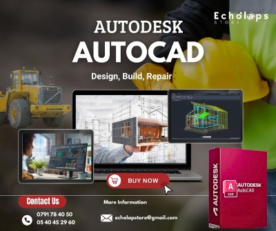 AUTODESK AutoCAD Bundle Abonnement 2026 (AutoCAD, AutoCAD LT, AutoCAD mechanical , Mep  ,MAP 3D..