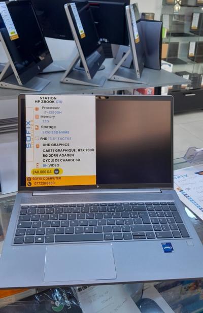 STATION HP ZBOOK G10 i7-13800H 32G 512G SSD NVME 15,6" TACTILE.