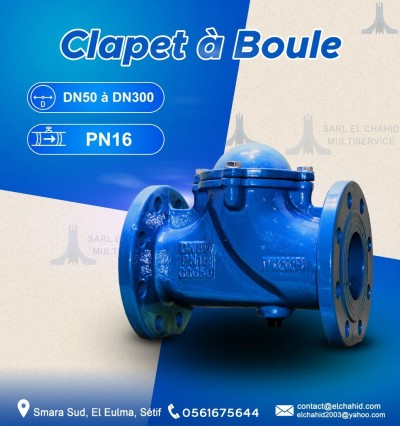 Clapets à Boule Anti-Retour McFlow