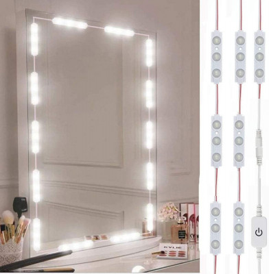 1 Pc Sans Fil LED Miroir Avant Lumière Luminaires De Vanité - Temu Canada