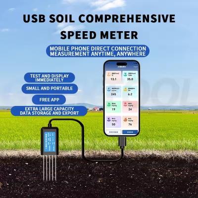 Testeur professionnel de sol NPK 8en1 