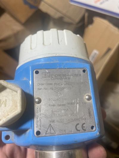 Transmetteur de pression Endress Hauser cerabar