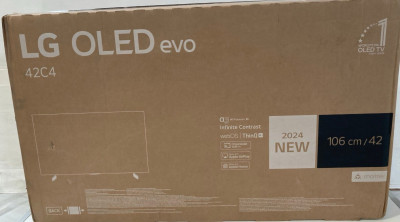 TV LG OLED EVO 42" C4 SMART 4K 144FPS HDMI 2.1 NEW 2024 EUROPÉEN 