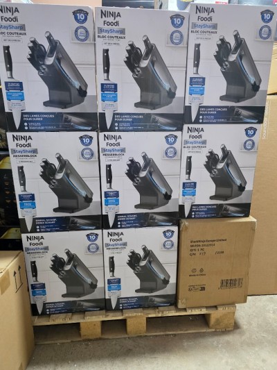 BLOC COUTEAU NINJA FOODI STAYSHARP 6 PIÈCES 