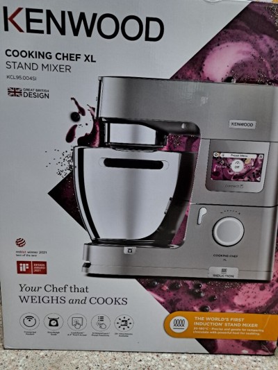 PETRIN KENWOOD COOKING CHEF XL 1500WATT 6.7L BALANCE INTÈGRE AVEC CUISSON INDUCTION  