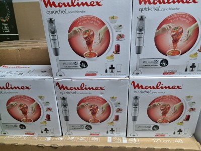 KIT MIXEUR MOULINEX QUICKCHEF INOX 1000WATT 3 ACCESSOIRE 10 VITESSE 21 FONCTIONS 