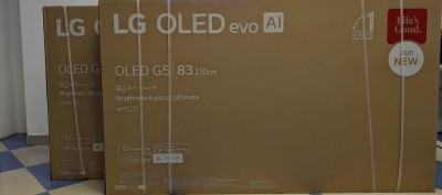 TV LG OLED EVO GALLERY EDITION 83" G5 SMART 4K 165FPS HDMI 2.1 ALPHA 11 NEW 2025 EUROPÉEN 