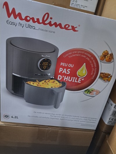 FRITEUSE MOULINEX AIR FRYER EASY FRY ULTRA 4.2L 8 PROGRAMME 1600WATT 