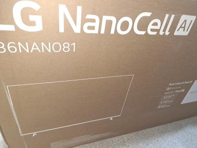 TV LG NANOCELL 86" SMART 4K 120FPS HDMI 2.1 REMONTE MAGIC 86NANO81T6A EUROPÉEN 