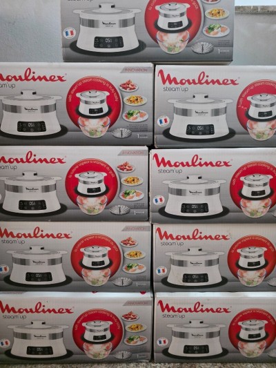 MOULINEX CUISEUR A VAPEUR STEAM"UP 8 PROGRAMME VJ504010 MADE IN FRANCE 