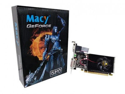 CARTE GRAPHIQUE MACY G210 / 1 GO / 64BIT HDMI/VGA