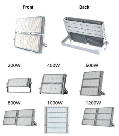 PROJECTEUR LED SMD 200W / 400W / 600W / 800W / 1000W / 1200W 