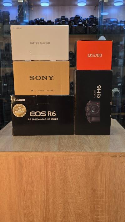 Canon Sony lumix fujifilm 