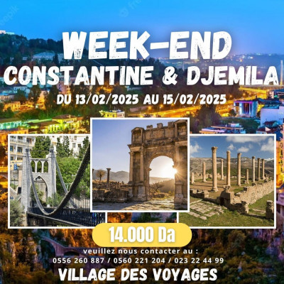 voyage-organise-week-end-constantine-djemila-fevrier-cheraga-alger-algerie