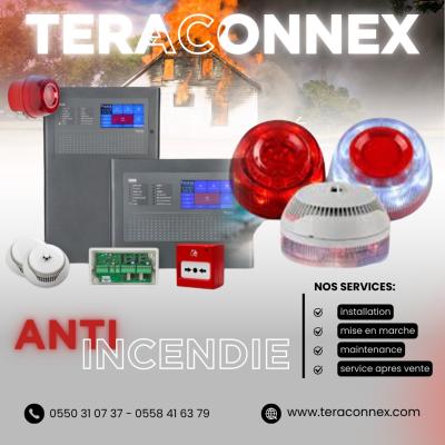 أمن-و-إنذار-installation-systeme-dalarme-anti-incendie-fourniture-et-pose-الجزائر-وسط-شراقة-دار-البيضاء-أولاد-فايت