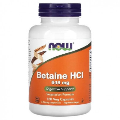Betaine HCL حمض المعدة- 120caps