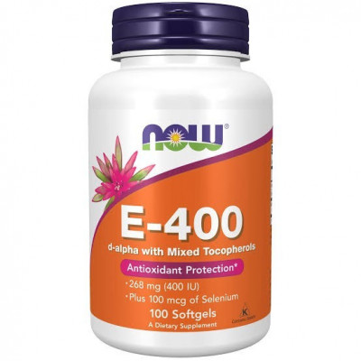 Natural vitamin E 400 I.U - 100 softgels