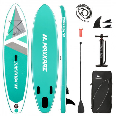 Stand Up Paddle Board Gonflable SUP avec 10'30''6'' Premium Paddleboard 