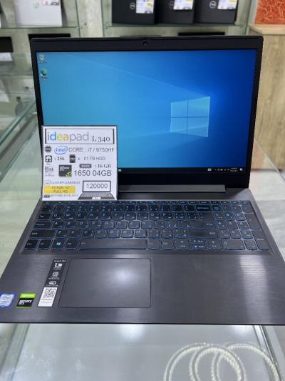 IDEAPAD L340 256 ssd 01tb HDD GTX1650 04GB