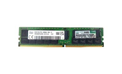 RAM pour Serveur | HPE 64Gb Dual Rank x4 DDR4-3200 PC4-25600 Registered Smart Memory Kit