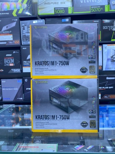 POWER SUPPLY GAMDIAS KRATOS M1-750B 80+ BRONZE RGB