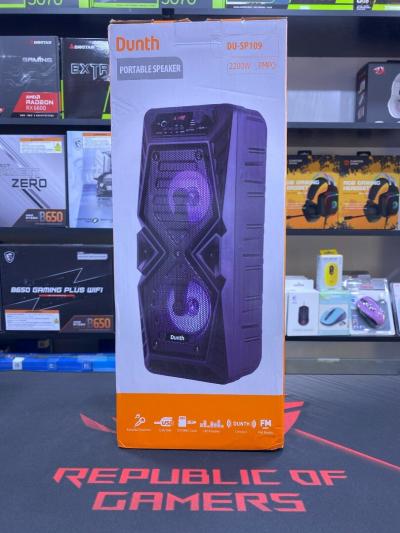 HAUT PARLEUR DU-SP109 DUNTH 2200W SD/MMC CARD/FM RADIO/BT