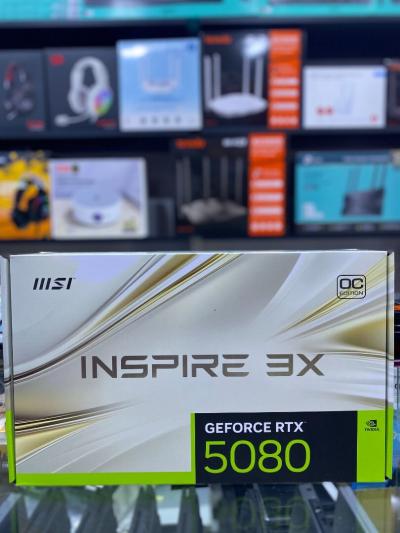 Carte graphique MSI GeForce RTX 5080 16G INSPIRE 3X OC