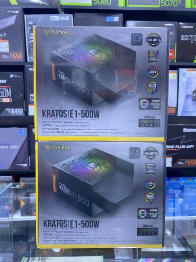 POWER SUPPLY GAMDIAS KRATOS E1-500 80+ RGB