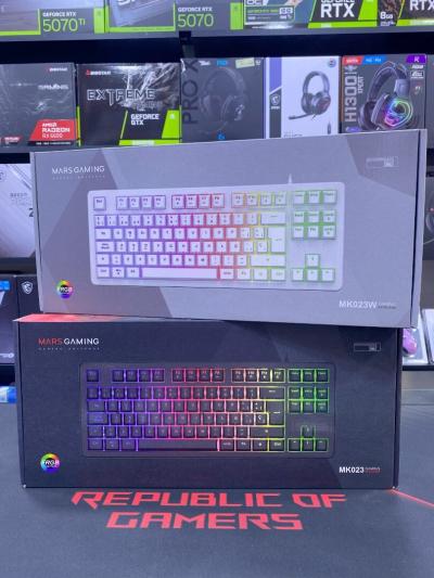 Clavier Mars Gaming MK023 BLACK/WHITE