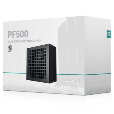 POWER SUPPLY DEEPCOOL PF500D BLACK 80+ 