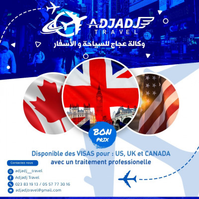 PACK VISA CANADA & VISA UK  & VISA USA
