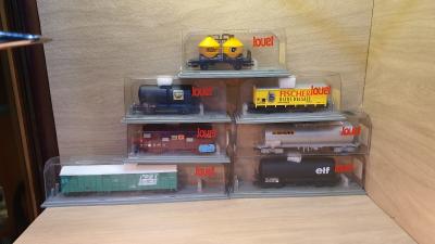 Maquettes wagons train Jouef miniature