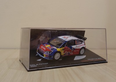 Voiture IXO de collection Citroen C4 WRC Rally de portugal 2010