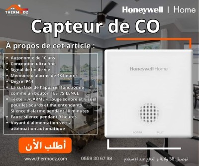CAPTEUR DE CO HONEYWELL