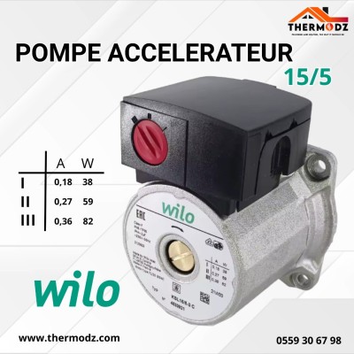 POMPE ACCELERATEUR WILO 15/5