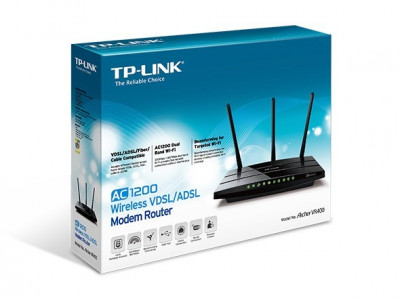 TP-LINK Modem Router ARCHER VR400 AC1200 VDSL2/ADSL2+ Wi-Fi