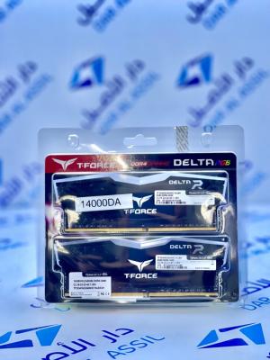 TEAMGROUP T-Force Delta RGB DDR4 16GB (2x8GB) 3600MHz (PC4-28800) CL18 Desktop Gaming Ram Black