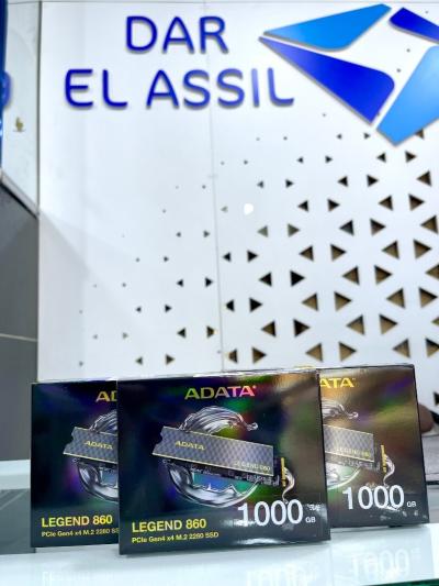 Disque dur 1T SSD M.2 2280 ADATA LEGEND 860 GEN4 x 4 up to 6000MB/s