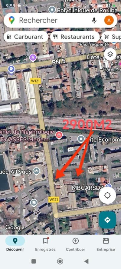 بيع أرض الجزائر الرويبة