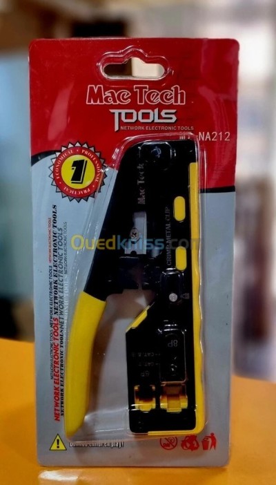 Pince a sertir Réseau Ethernet RJ45 pour Cable Cat6