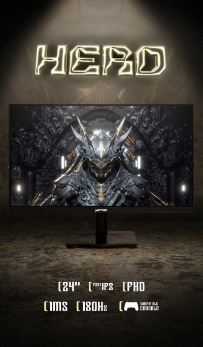MATOS Hero 24'' MSG244  FAST IPS 180Hz Gaming Monitor 1ms