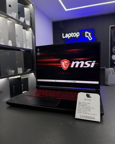 ( vendu ) MSI GF65 Gaming i7 9750H 2.60Ghz 8GB 512Gb RTX 2060 6g GDDR6 15.6 FHD 120Hz