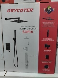 GRYCOTER DOUCHE ENCASTRER 2 FONCTION NOIR
