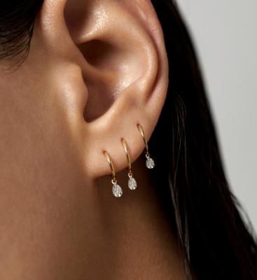 boucles-monica-vinader-diamant-gold-earrings-bouzareah-alger-algerie