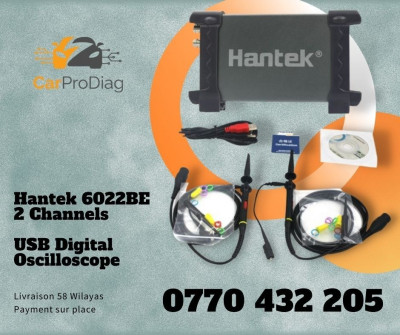 HANTEK 6022BE Oscilloscope Digital USB 2 Channels